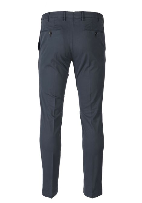 Pantalone PT Torino Blu Scuro in Cotone ed Elastane - Primavera/Estate PT TORINO | Pantaloni | CO-KTZEZ00CL1Y380